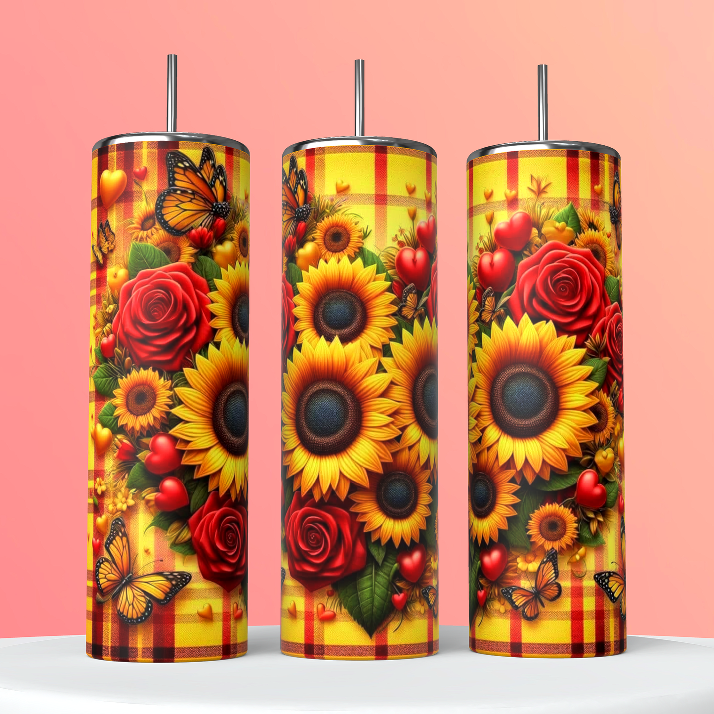 Sunflowers & Roses