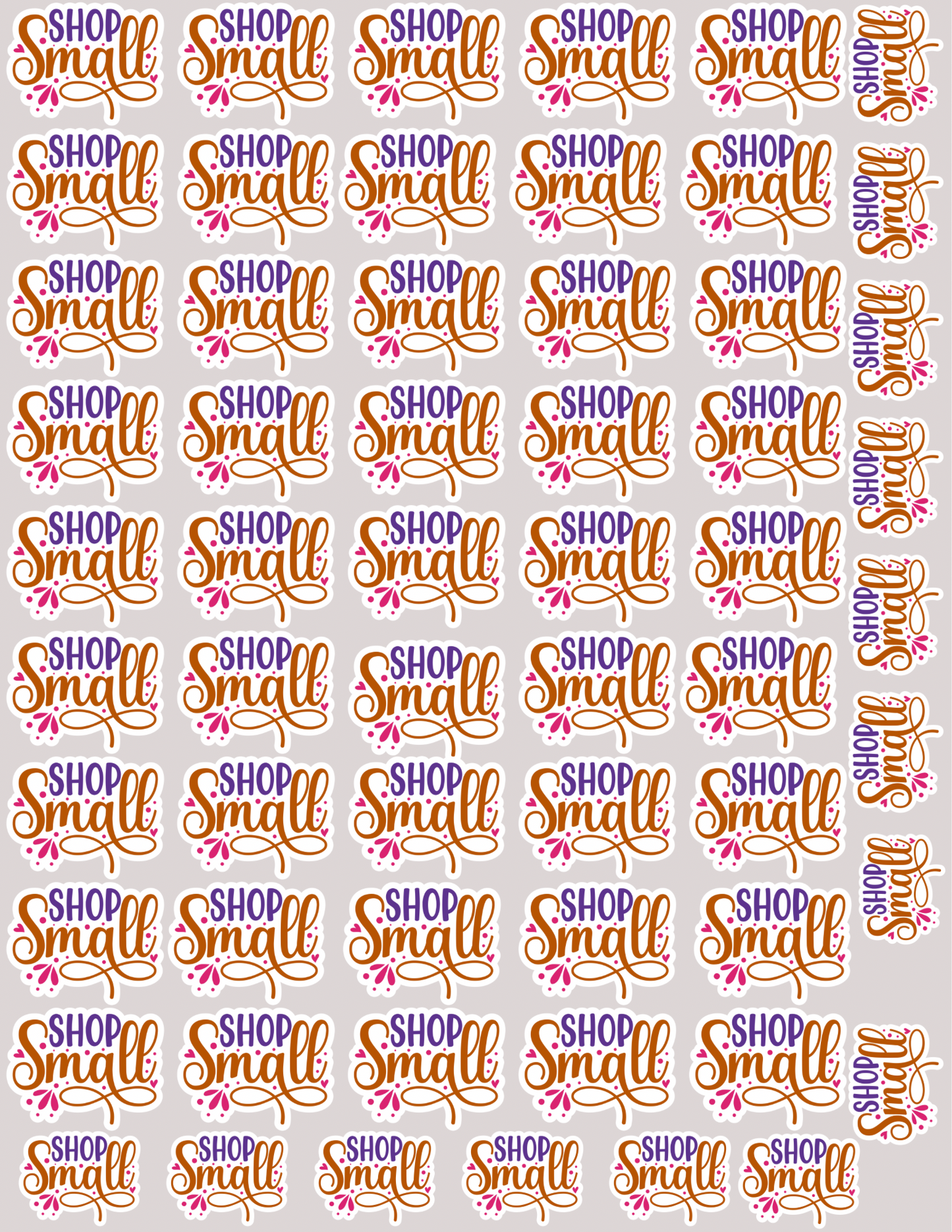 Shop small