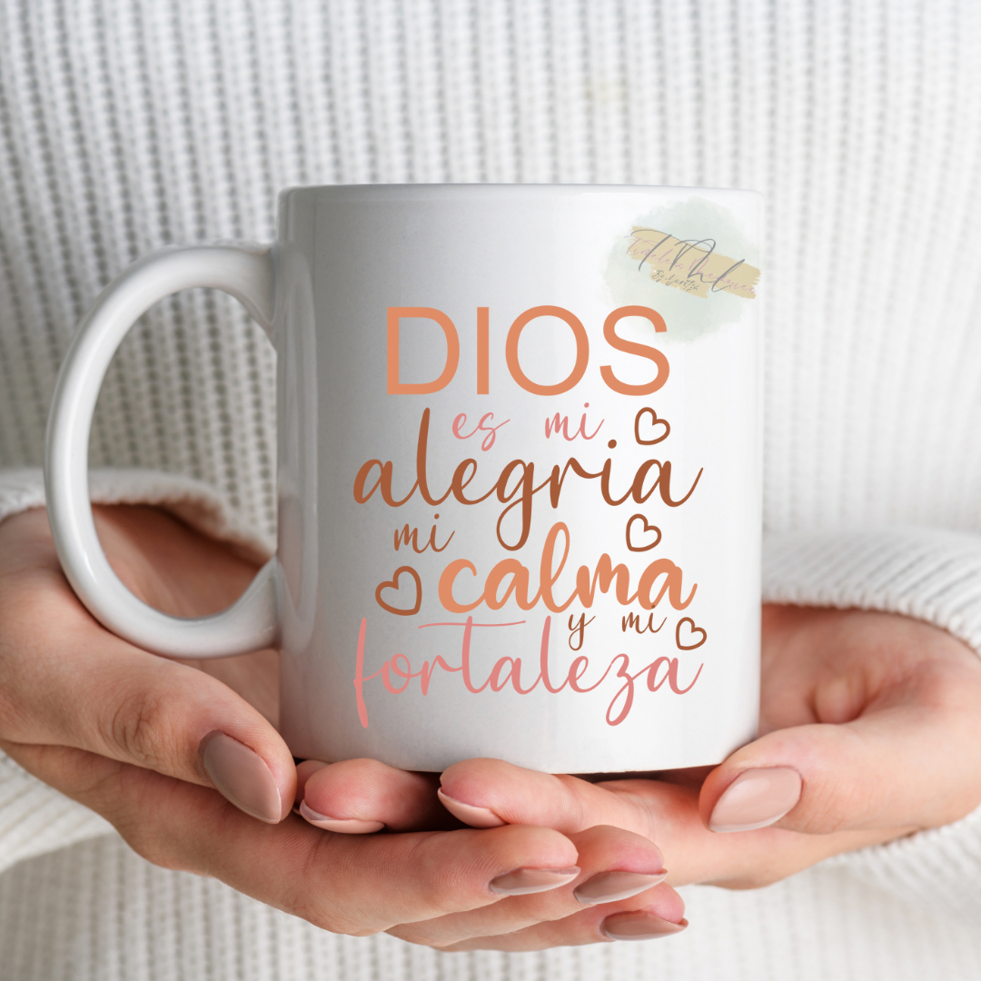 Dios es mi Algeria calms y mi fortaleza