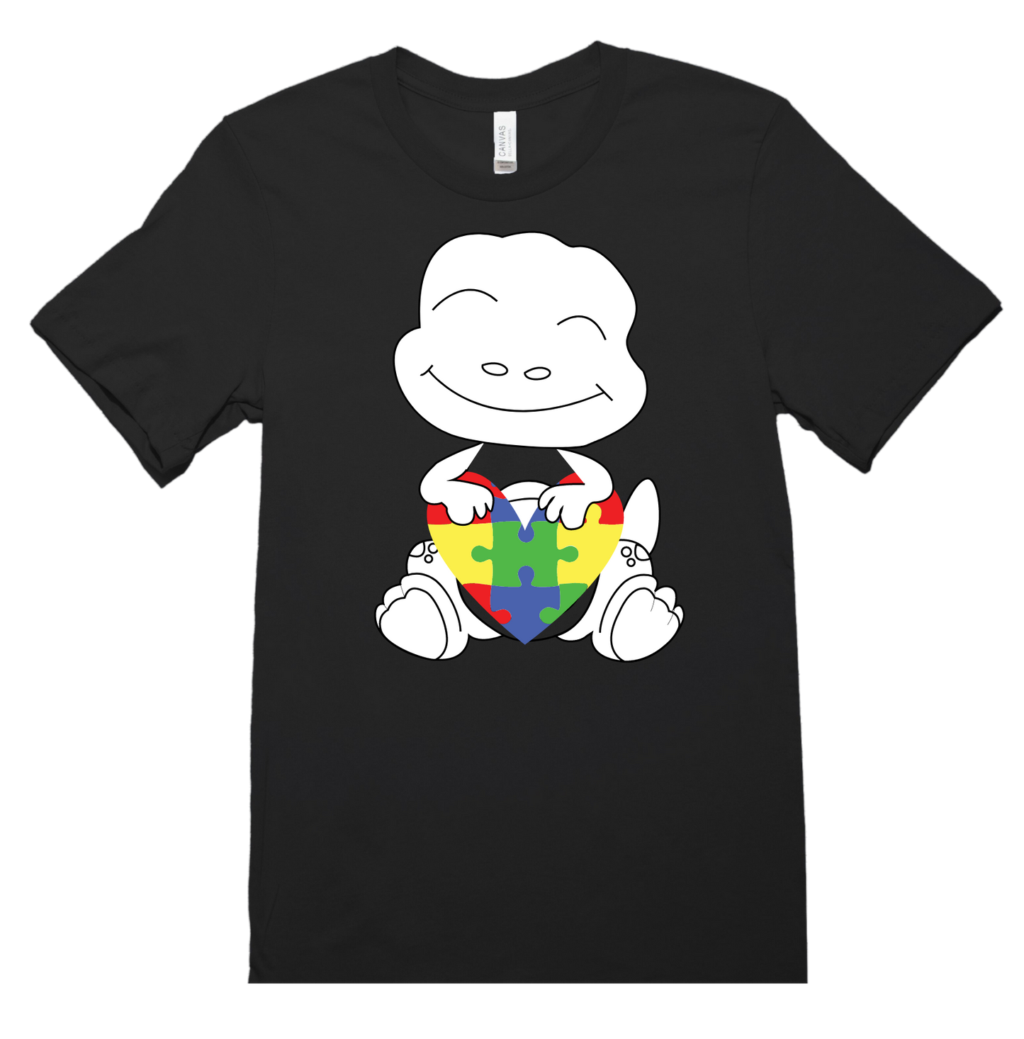 Short sleeve Autism Dino