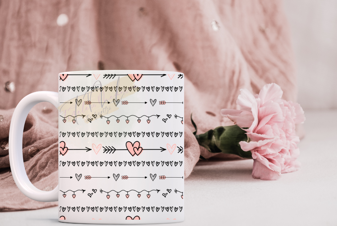 Pink hearts