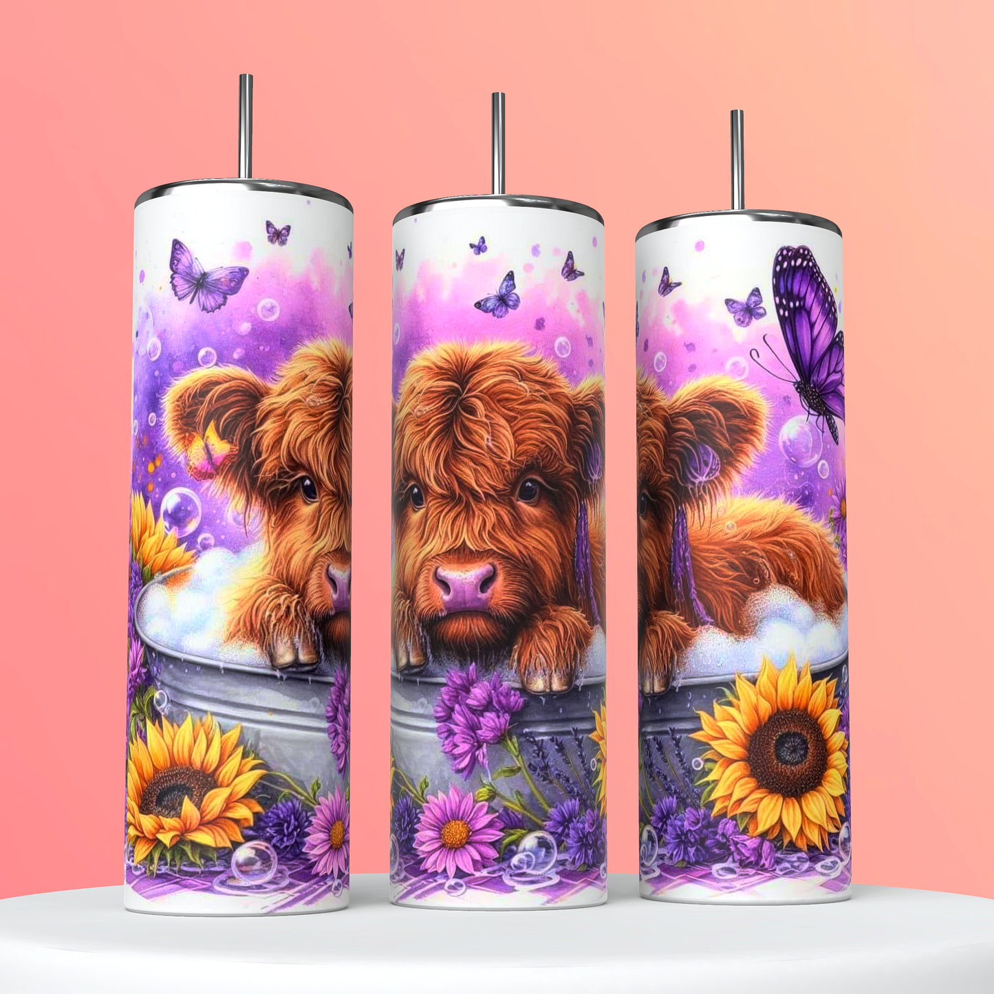 Sunflower cow