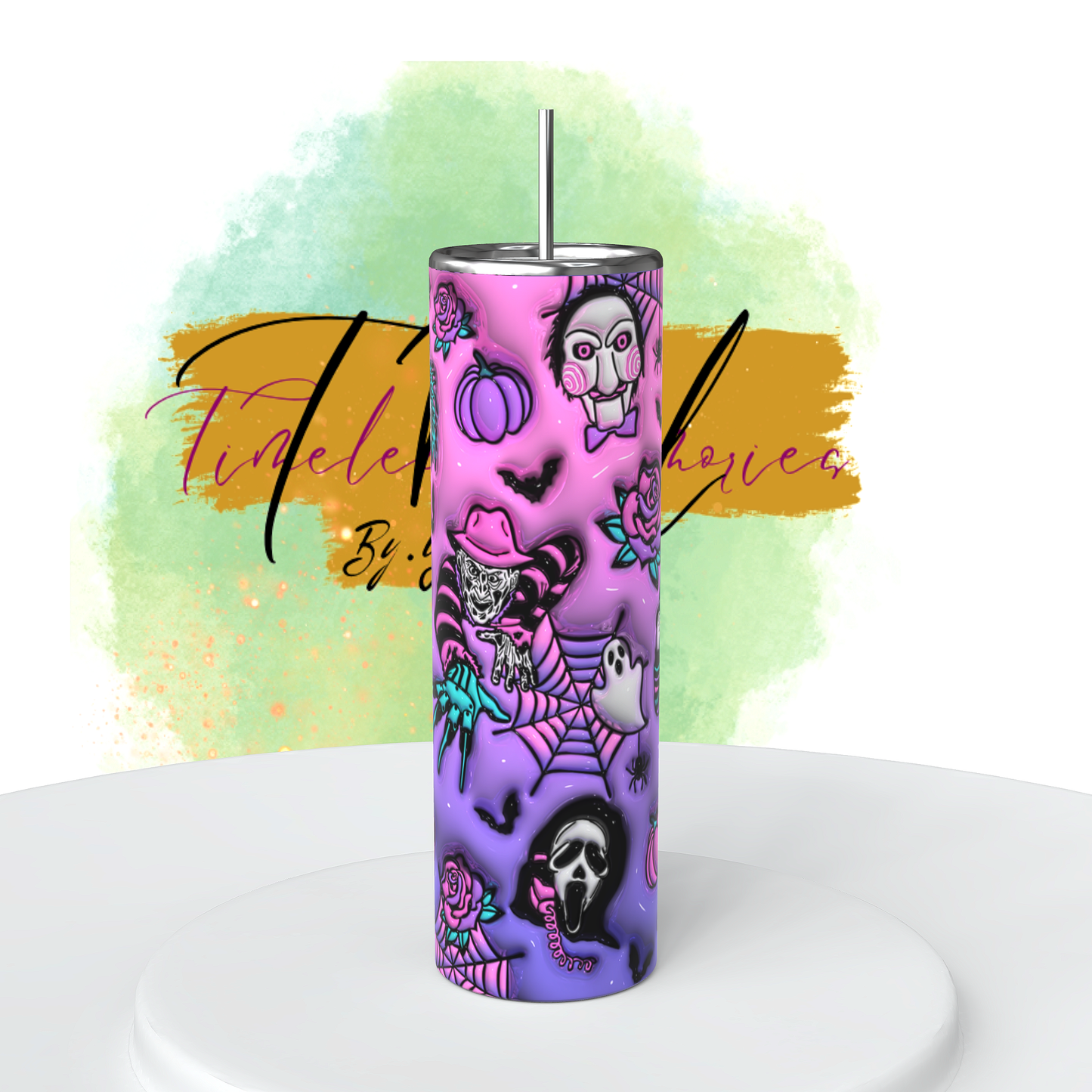 Scary Movie 3D tumbler