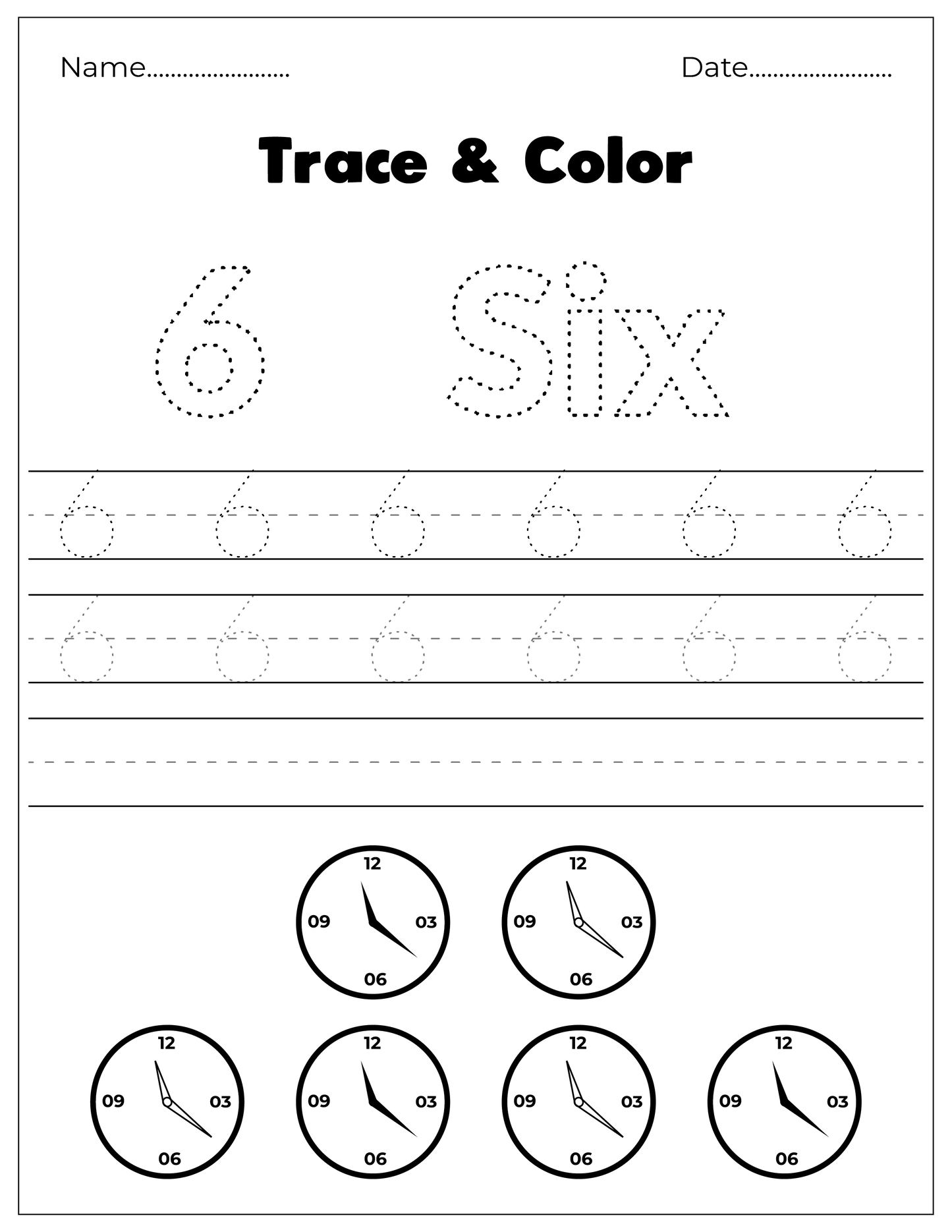 Number Tracking
