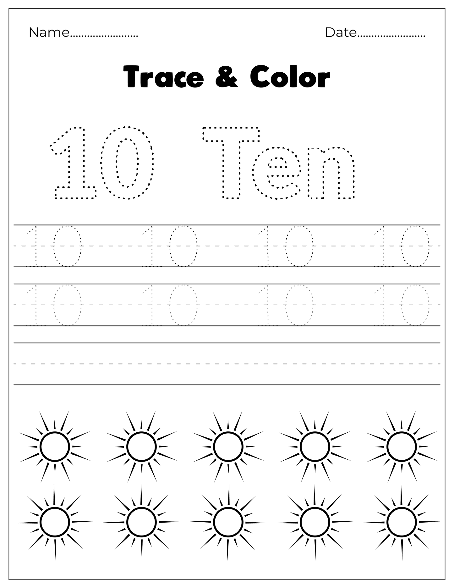 Number Tracking