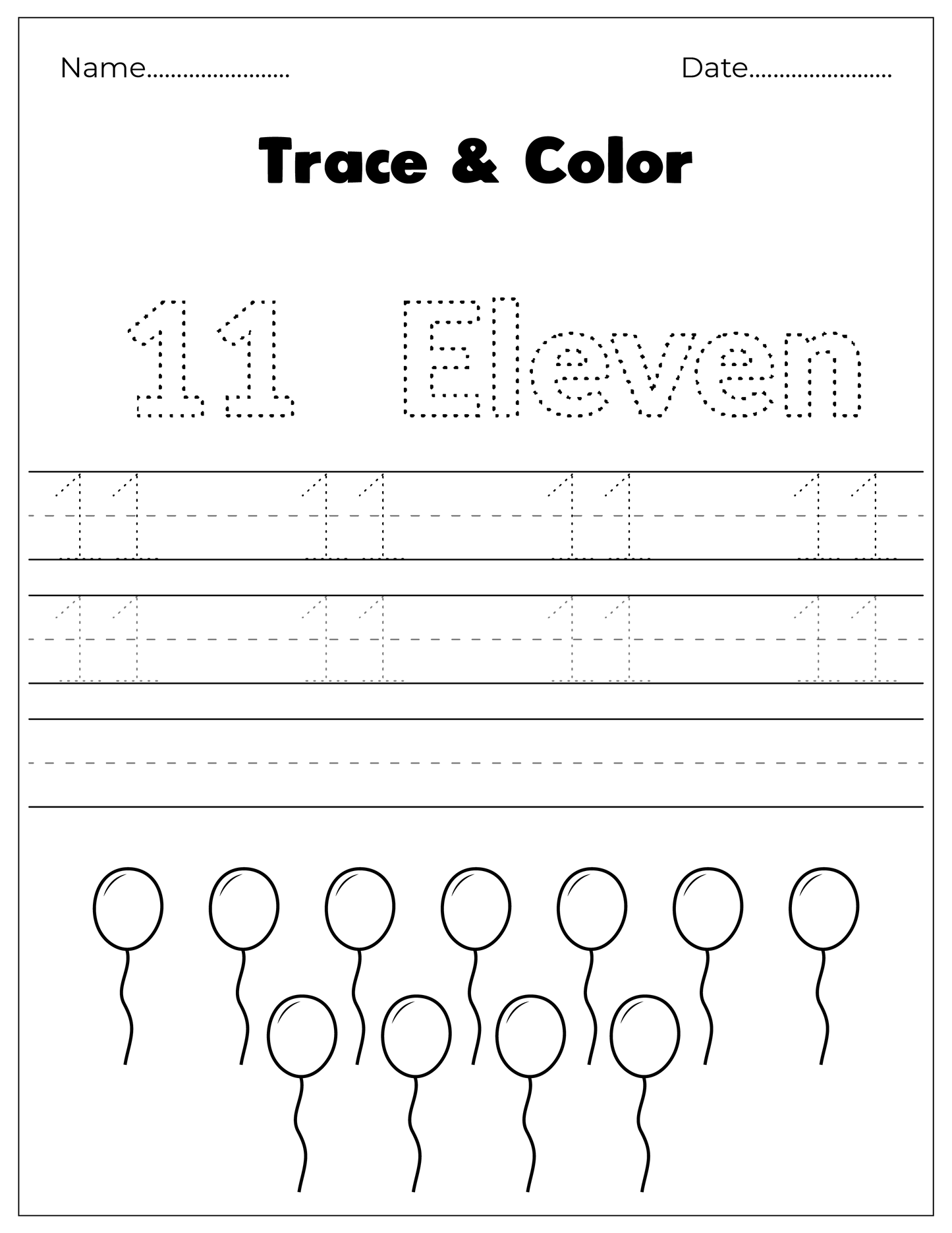 Number Tracking