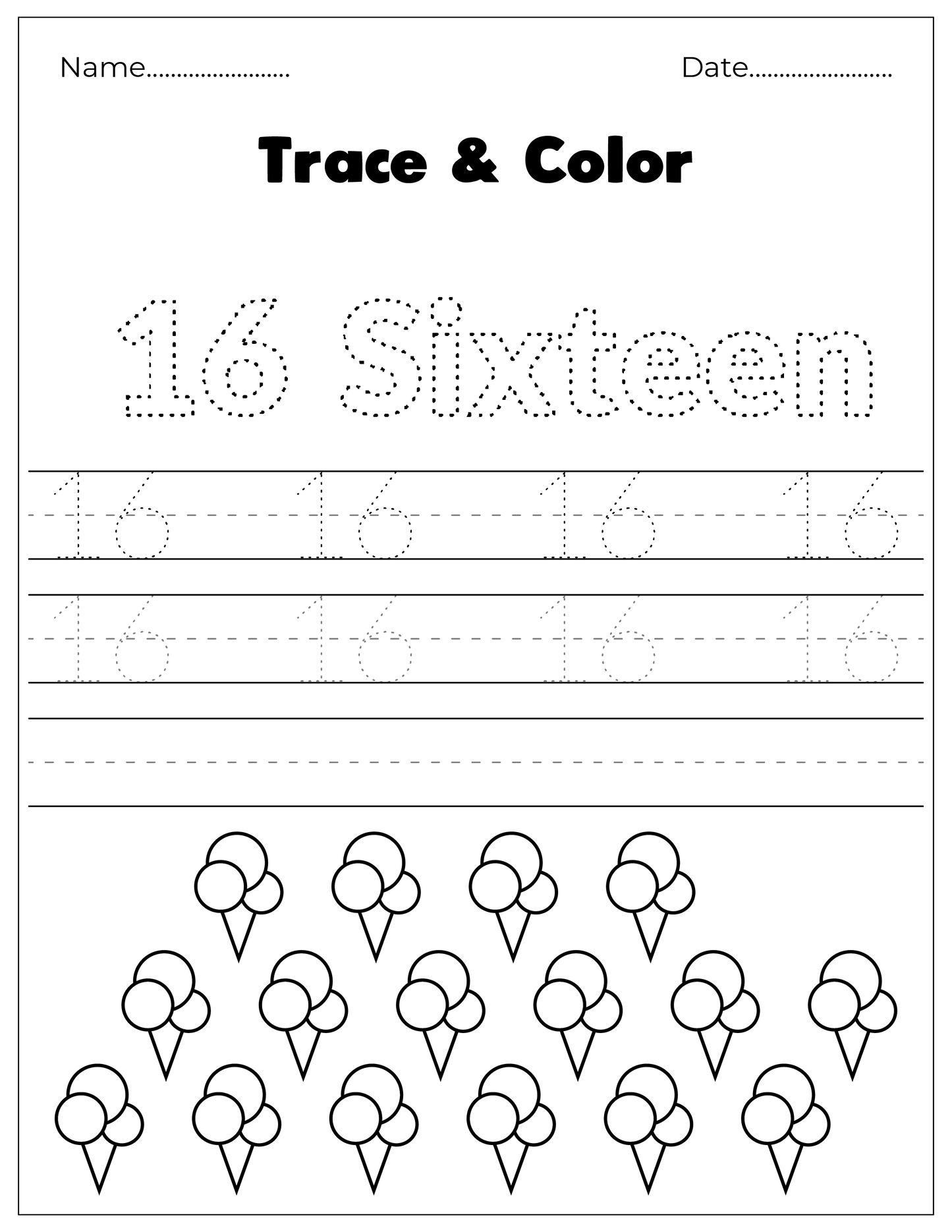 Number Tracking