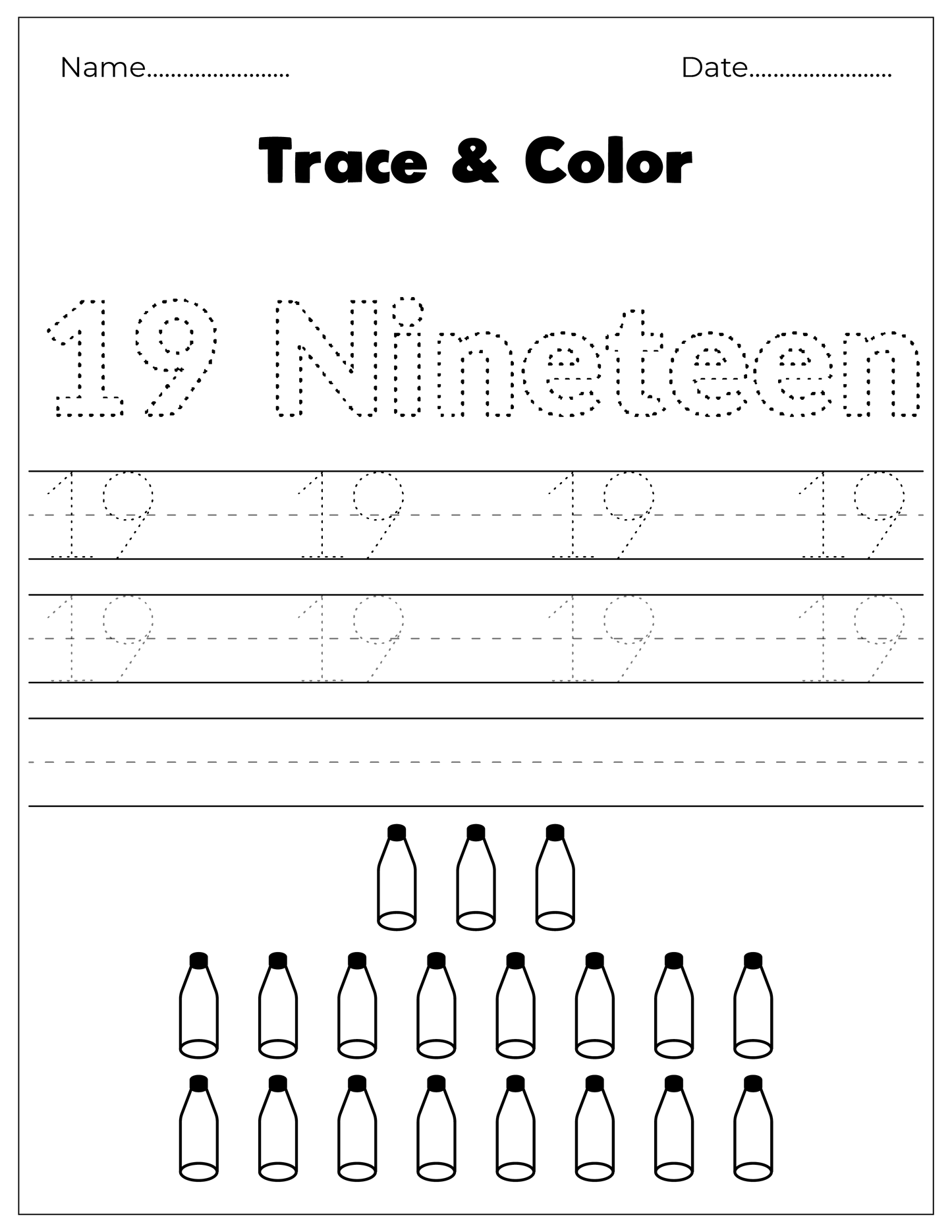 Number Tracking