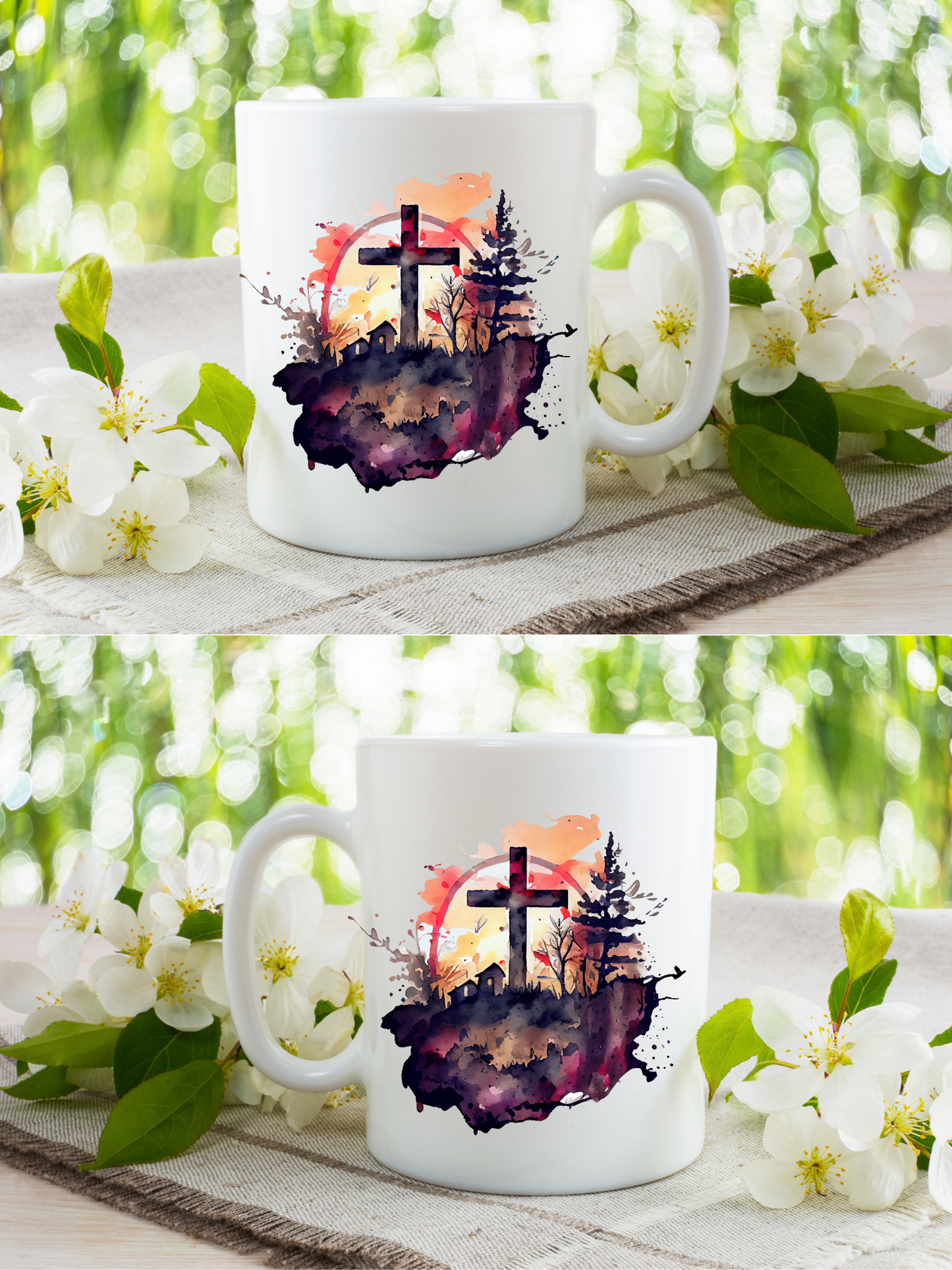 Cross in the Sky 15 oz Coffee Mug