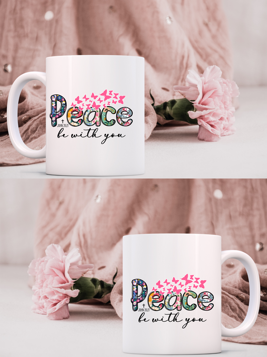 Peace be with you 11 oz Coffee Mug